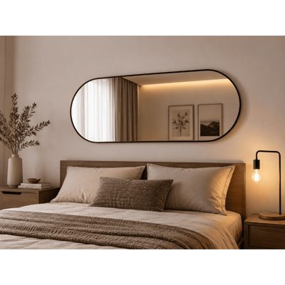 Espelho oval corpo inteiro