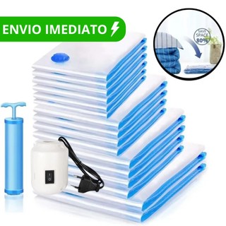 Saco a vácuo com bomba