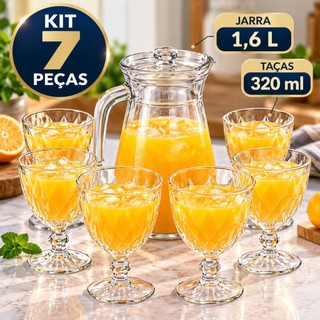 Jarra 1,6 L + 6 taças